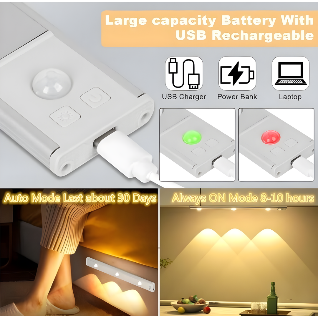 مصباح لاسلكي مستشعر للحركة - الصورة 2